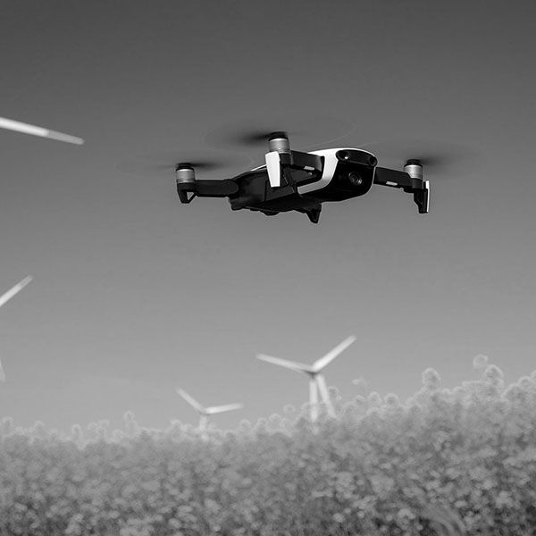 Drone suivi de chantier