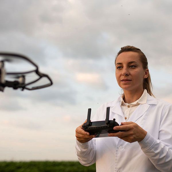 Drone suivi de chantier