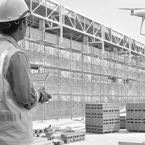 Suivi de chantier par drone