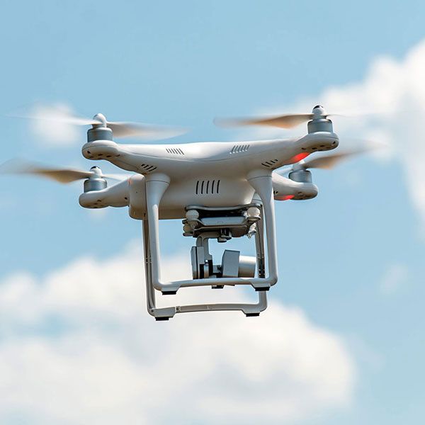 Time lapse chantier drone