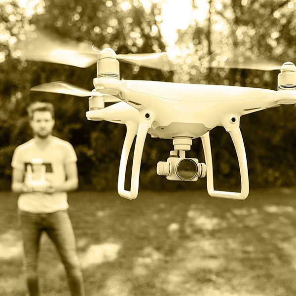 Time lapse chantier drone