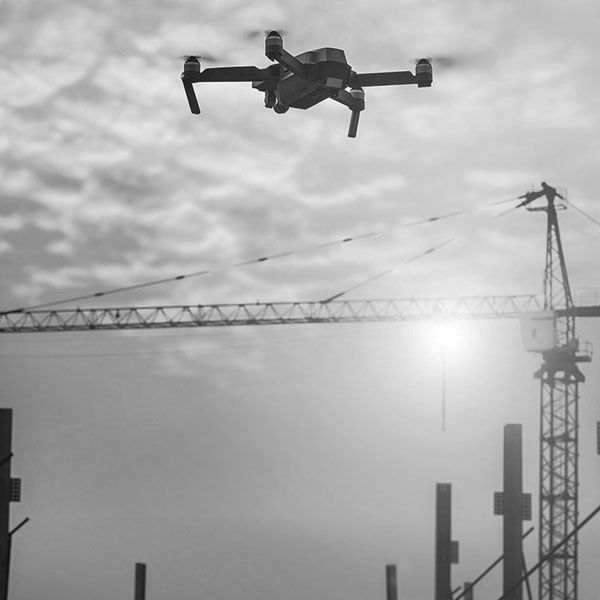 Photo chantier drone