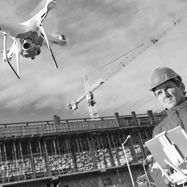 Drone suivi chantier