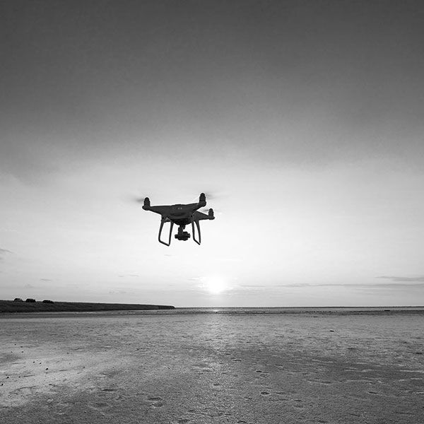 Time lapse chantier drone