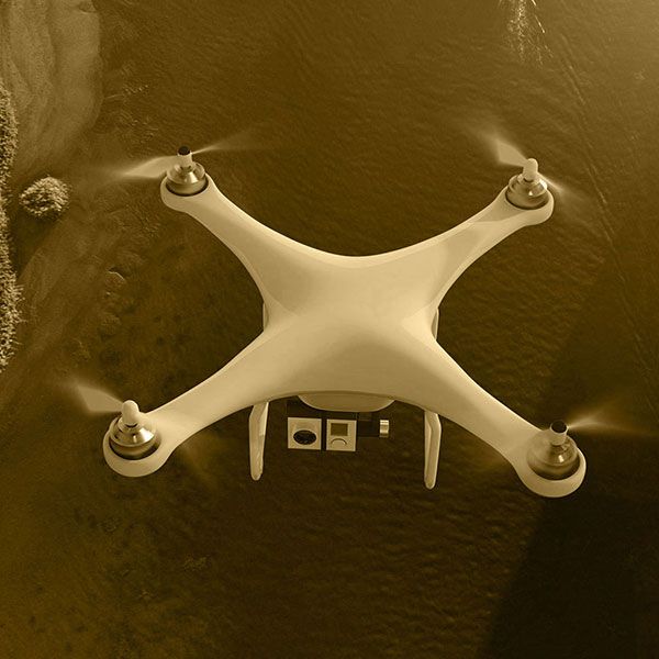 Suivi de chantier par drone