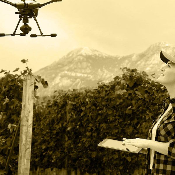 Drone surveillance chantier