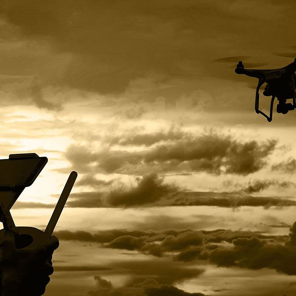 Suivi de chantier par drone