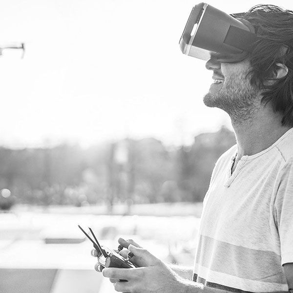 Time lapse chantier drone