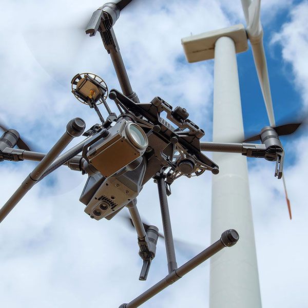 Time lapse chantier drone