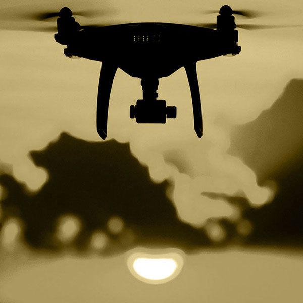 Suivi chantier drone