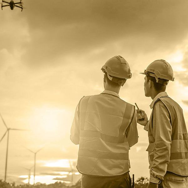 Suivi chantier drone