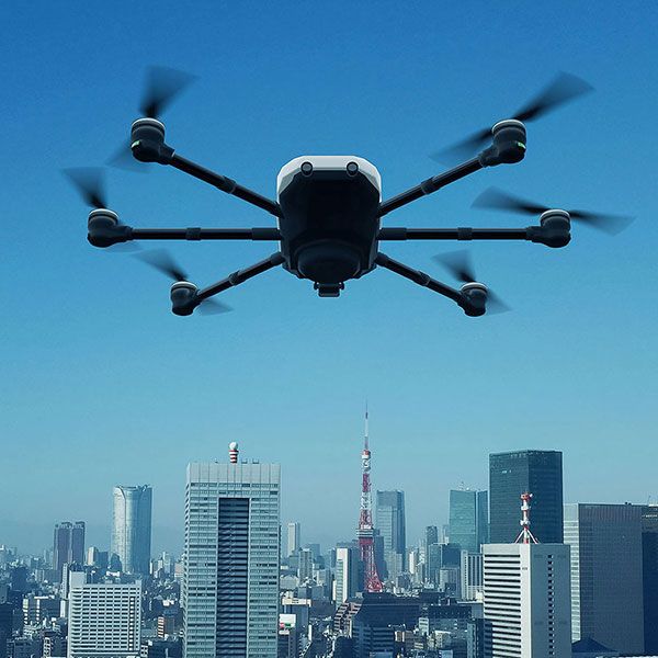 Drone suivi de chantier