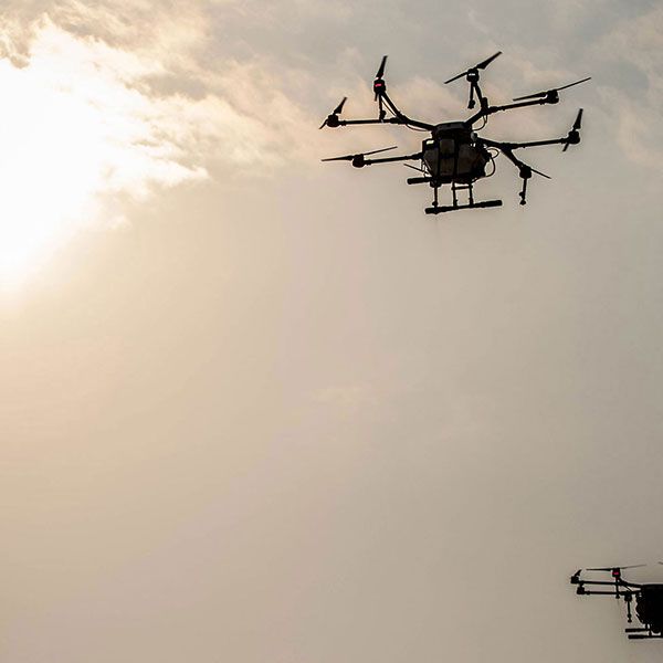 Drone suivi chantier