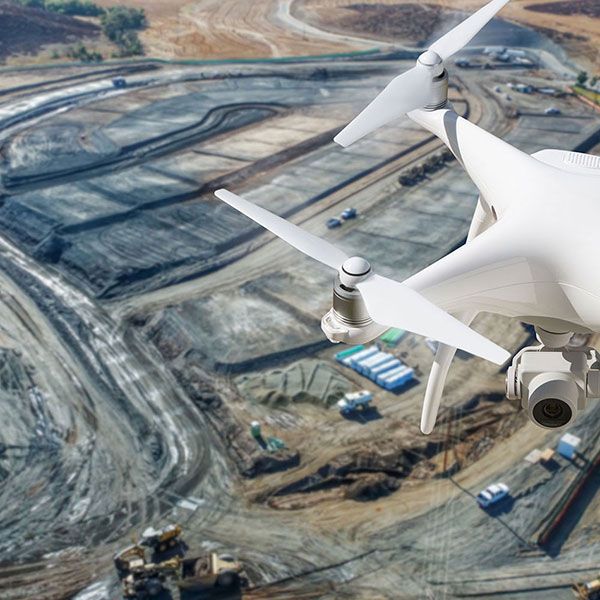 Drone suivi chantier