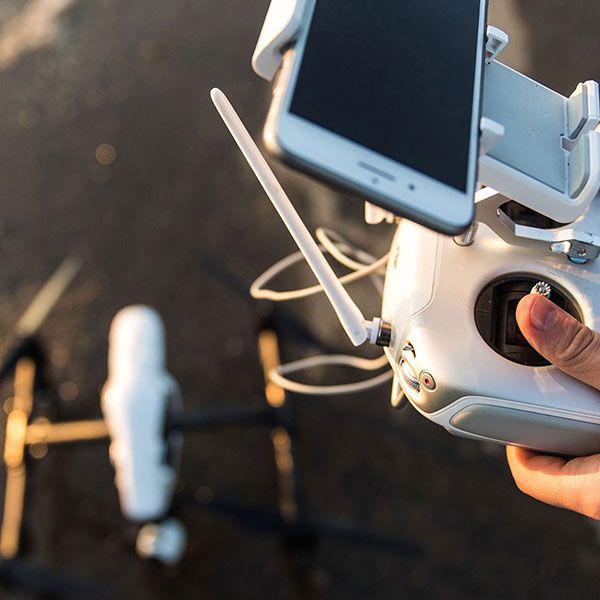 Suivi de chantier par drone
