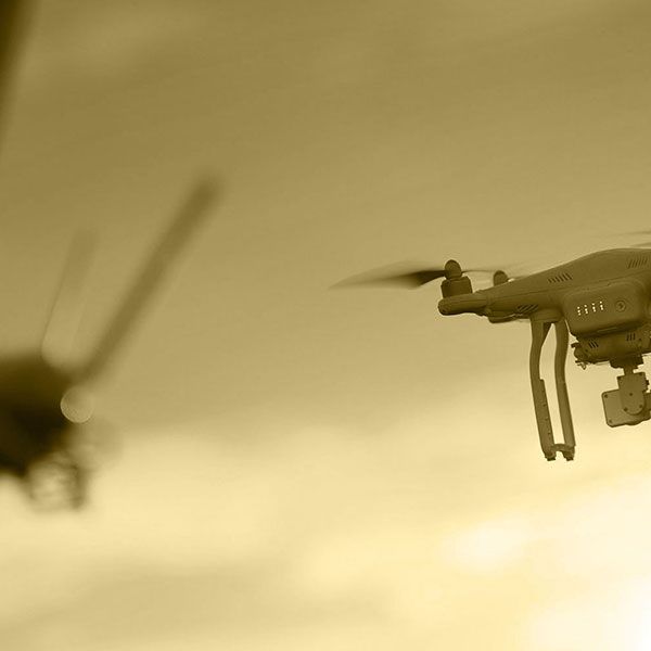 Drone suivi de chantier