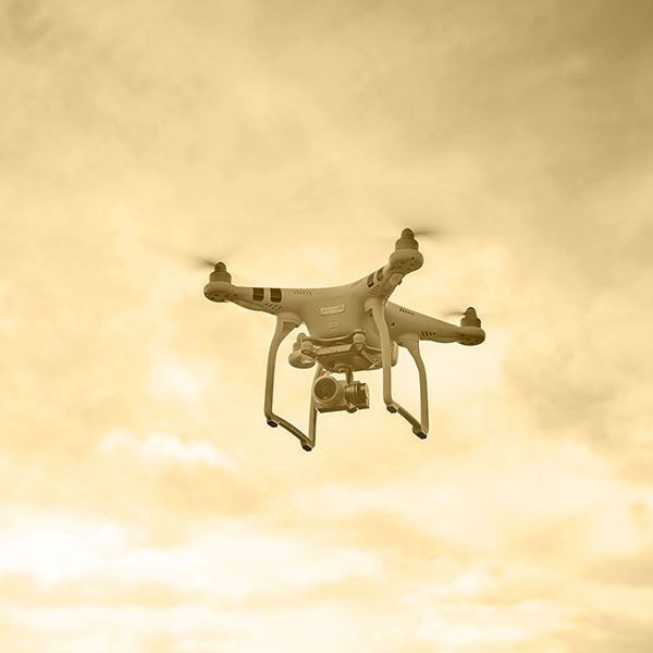 Drone suivi de chantier
