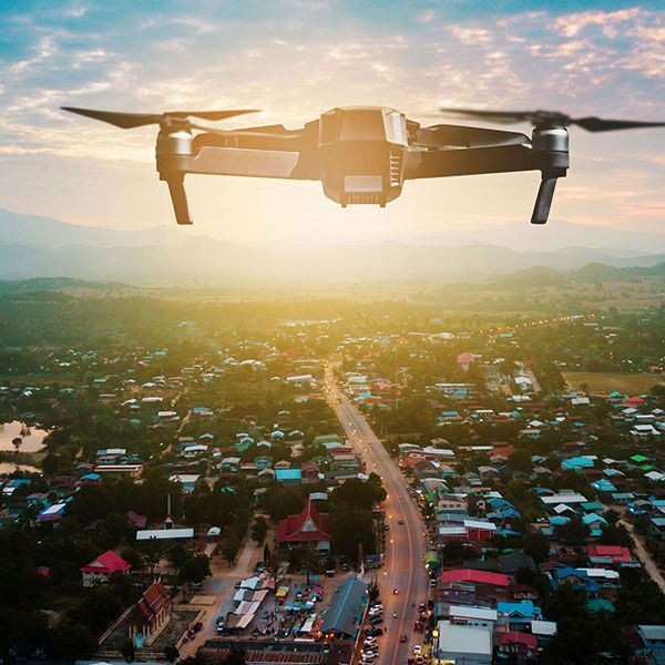 Photo chantier drone