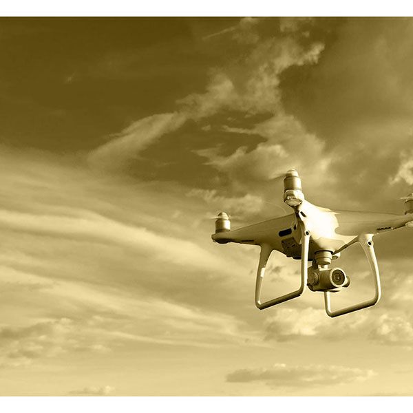 Time lapse chantier drone