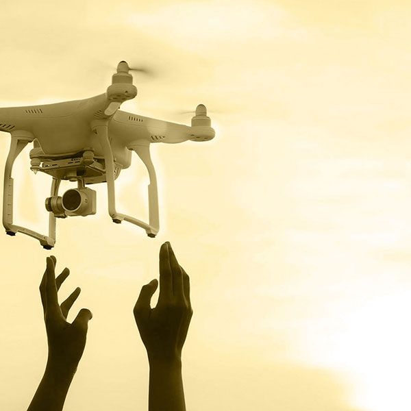 Drone suivi de chantier