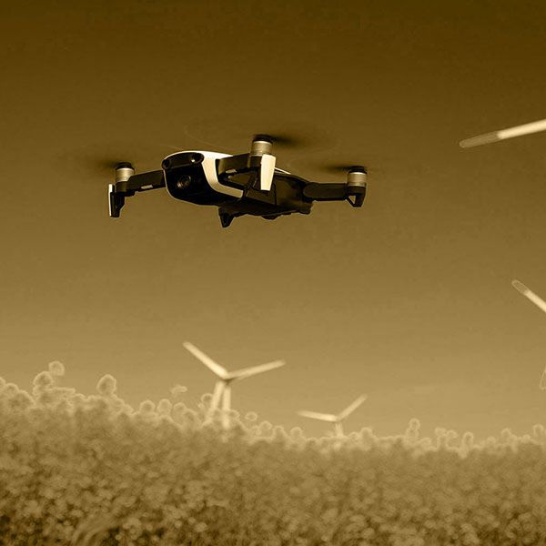 Photo chantier drone