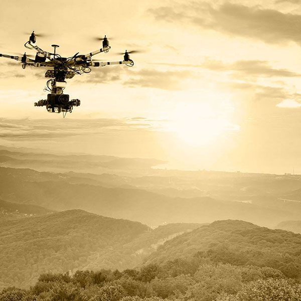 Suivi de chantier par drone