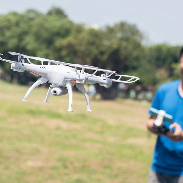 Visite par drone