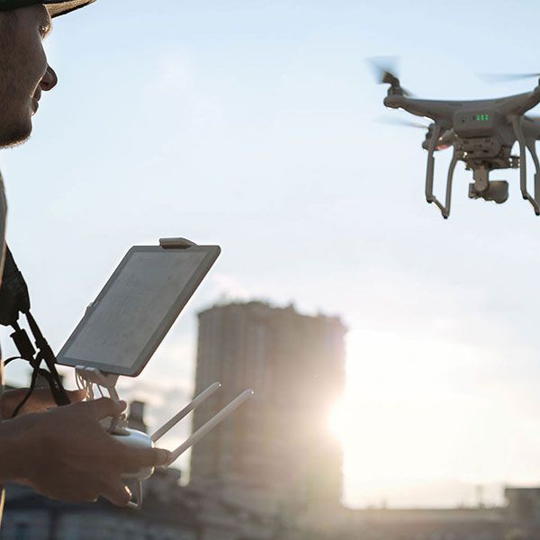 Drone photo immobilier