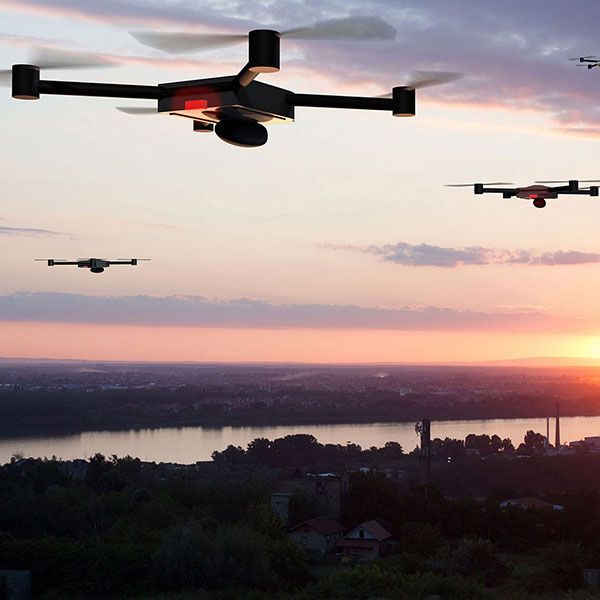 Photo drone immobilier
