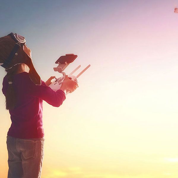 Video immobilier drone