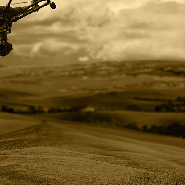 Visite par drone