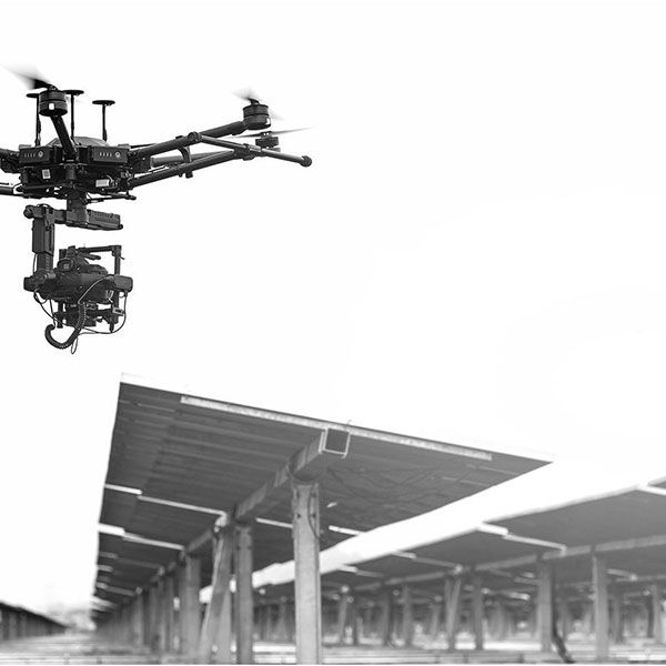 Video drone mariage