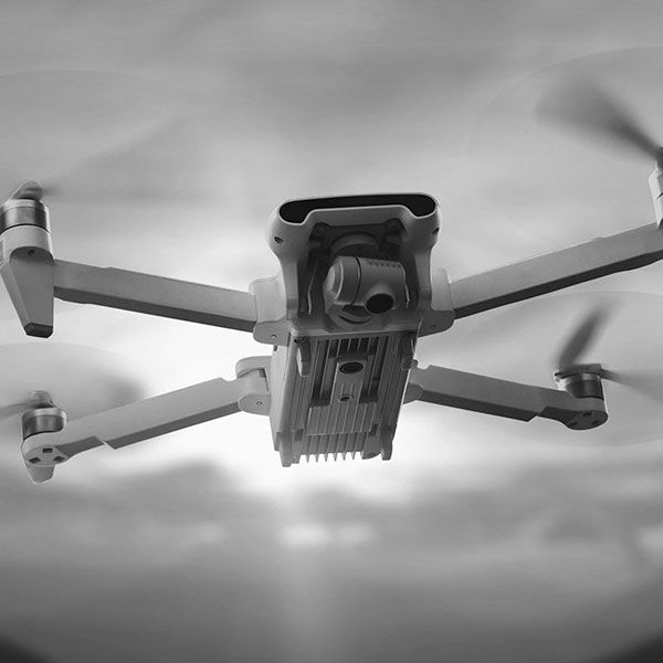 Mariage filmé par drone