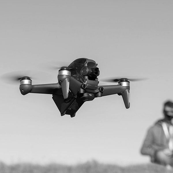 Photo mariage drone