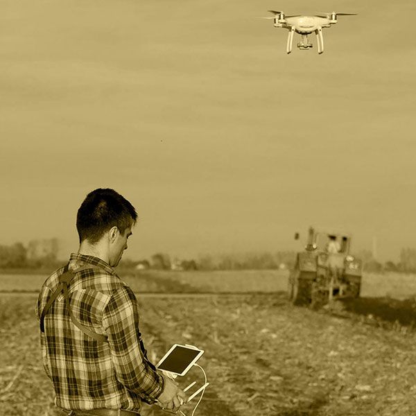 Mariage filmé par drone