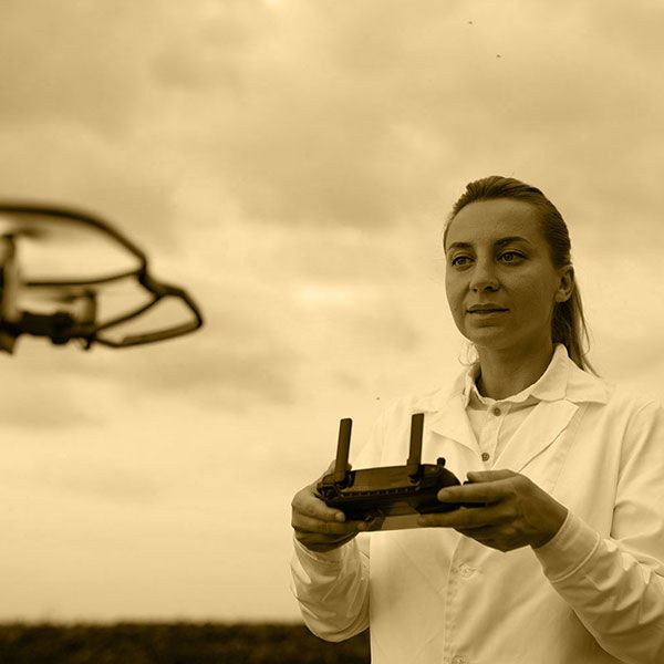 Film drone mariage
