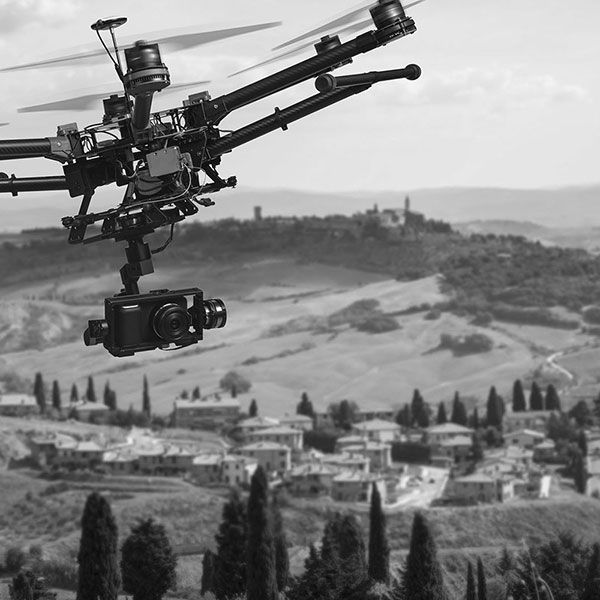 Location drone mariage