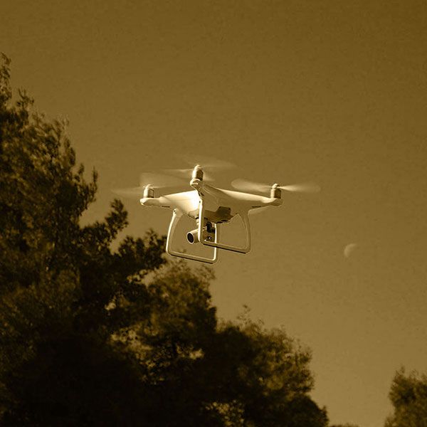 Film drone mariage