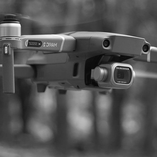 Mariage filmé par drone
