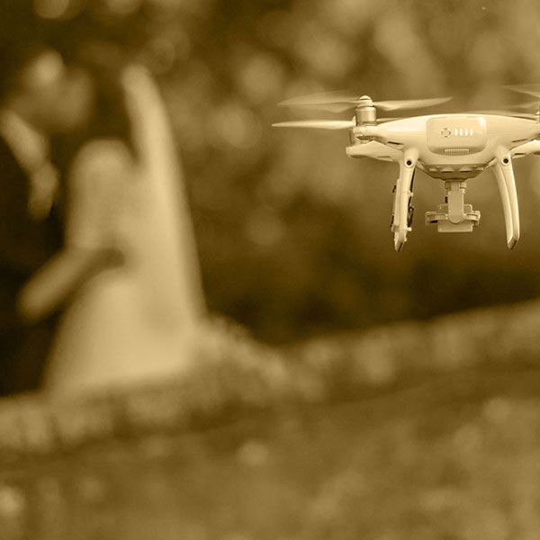 Prise de vue drone mariage