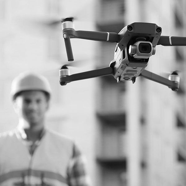 Video drone mariage
