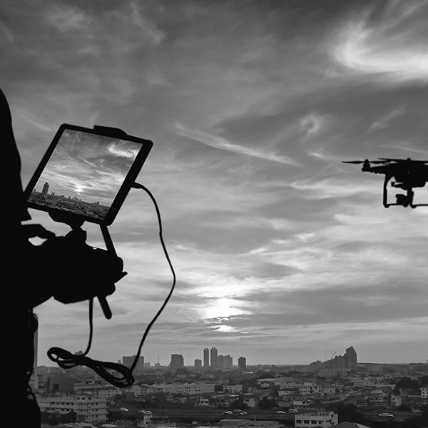 Location drone mariage