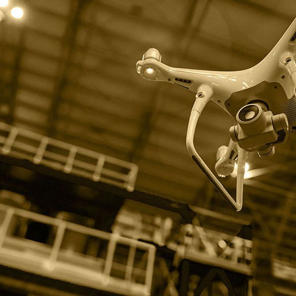 Video drone mariage