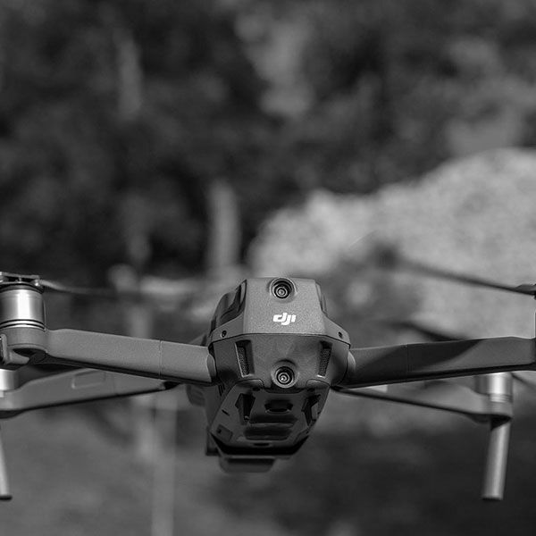 Mariage filmé par drone