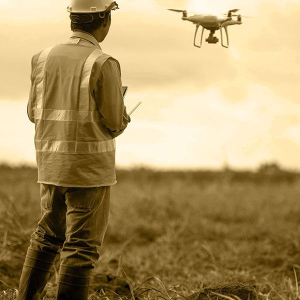 Video drone mariage