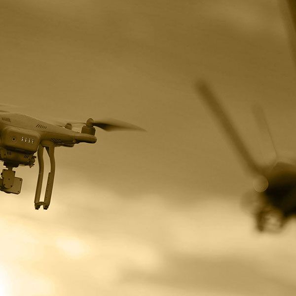 Mariage par drone