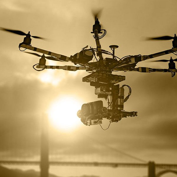 Location drone mariage
