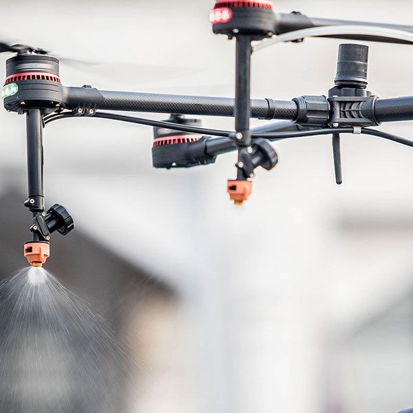 Mariage filmé par drone