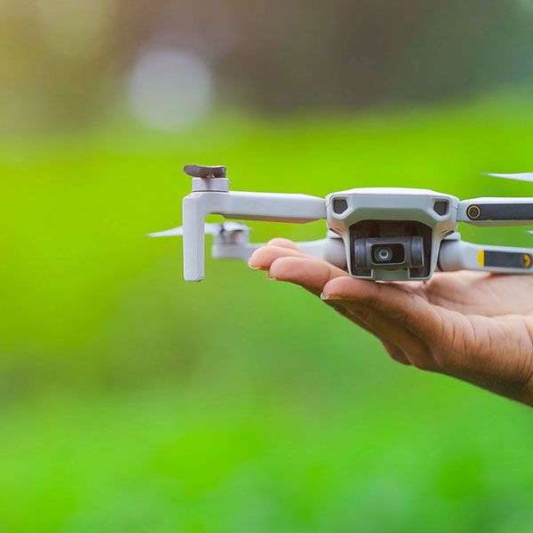Drone professionnel mariage