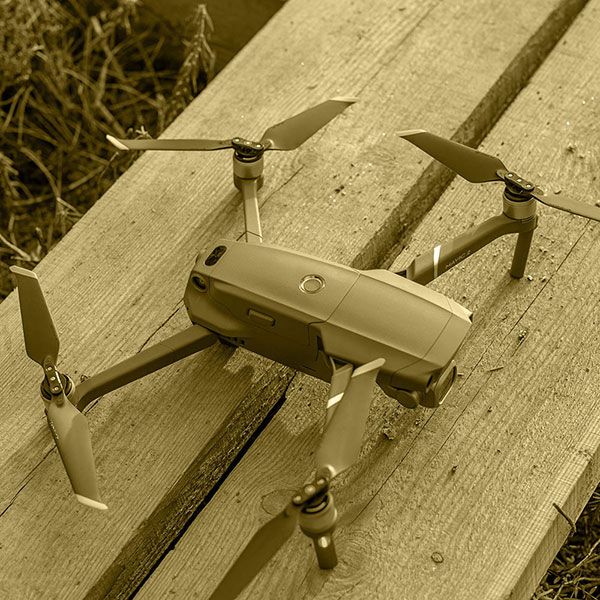 Photo mariage drone